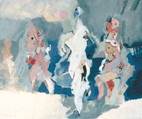 Harlekinade, 1964 - Gouache